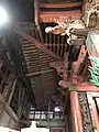 漣神社　本殿　軒先