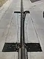 トランスロールの分岐器（跨座式タイプ）