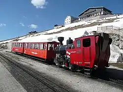 同じくZ13号機、ブリエンツ・ロートホルン鉄道の機体と比較して軌間、車輪径などが異なる