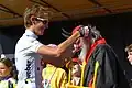 ルクセンブルクにてw:Andy Schleckと