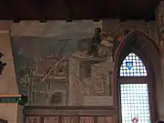 ブルク城の壁画