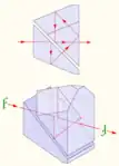シュミット・ペシャン型光路図