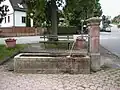 ウンターシェーンブルンの村の泉