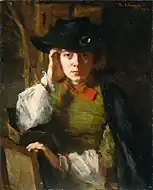 Lizzy Ansingh（画家）の肖像画 (1902)  アムステルダム国立美術館
