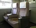K57編成5号車 座席元G編成グリーン席