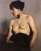 「Seated nude」(c.1900)