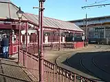 建て替え前のシートン駅(2011年撮影)