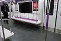 座席の現状。
