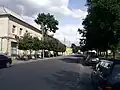 中心部にある広場