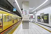 1番ホーム（2021年10月）