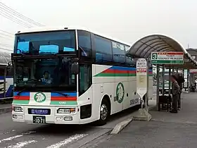 西武高原バス(軽井沢駅にて)