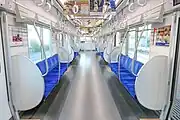 車内全景（5次車 クハ38110）
