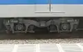 緩衝ゴム式ボルスタレス台車SS125A
