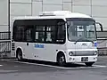 現在の大泉ルート用の日野・ポンチョ（簡易塗装）(A7-196)