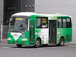 西武バスみどりバス路線仕様 ステップリフトバス