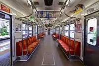 更新後の車内
