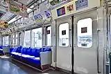 7人掛け座席・LCD表示器
