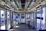 優先席車端部