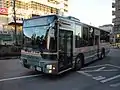 三菱ふそう「エアロスター」ノンステップ（A4-758）撮影：練馬高野台駅