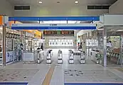改札口（2022年7月）