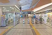 改札口（2022年7月）