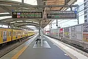 1・2番ホーム（2022年7月）