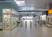 改札口(2022年7月)