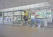 北口改札（2022年7月）