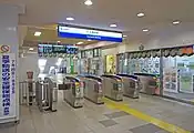 改札口（2022年7月）