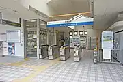 改札口（2022年7月）