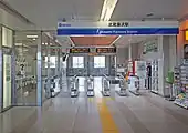 改札口(2022年7月)