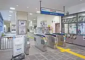 改札口（2022年7月）