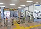 改札口(2022年7月)