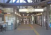 改札口（2022年7月）