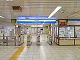 改札口（2022年8月）