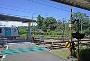 構内踏切（2022年7月）
