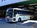 自社カラーに戻された西武バス 1955