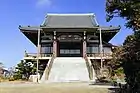 誓願寺本堂（上郷町、2019年（平成31年）2月）