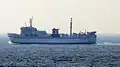 津軽海峡を航行する「はやぶさ（3代）」（2008年10月22日）