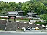 清見寺と東海道本線の位置関係