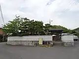 疎開宅の全景。