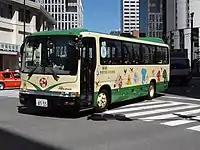 自家用登録のスクールバスの例(聖徳学園三田幼稚園)