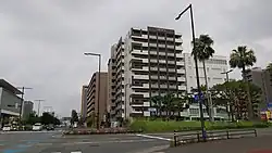 福岡市博多区石城町(大博通りより)