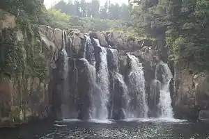 関之尾の滝(2007年9月10日撮影)