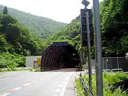 関山トンネル(山形側)