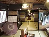 屋敷内の様子 内部も公開されている（2012年9月）