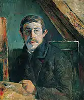 ポール・ゴーギャン『自画像』, 1885