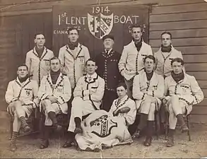 1914年のセルウィンカレッジボートクラブ