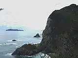 遊歩道からの景色