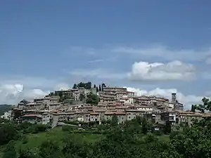 センプロニアーノの風景